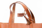 Load image into Gallery viewer, XL Raw Leather Tote
