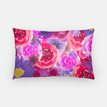 Load image into Gallery viewer, Graphic Multi Floral Print Lumbar Accent Pillow Cover
