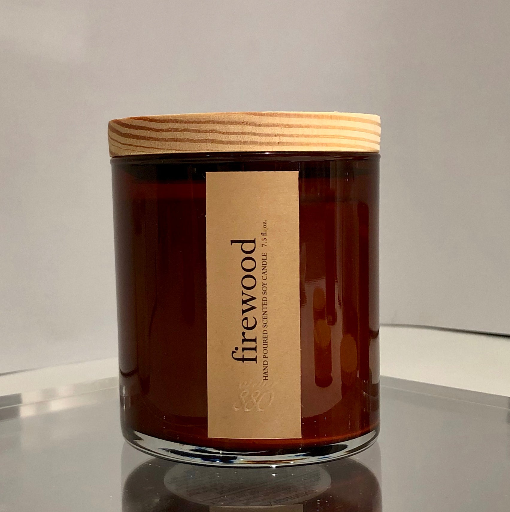 Firewood Scented Luxury Soy Candle