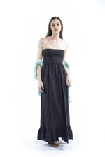 Load image into Gallery viewer, Christine Ruffle Hem Maxi Dress
