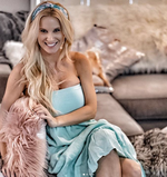 Load image into Gallery viewer, Christine Ruffle Hem Maxi Dress
