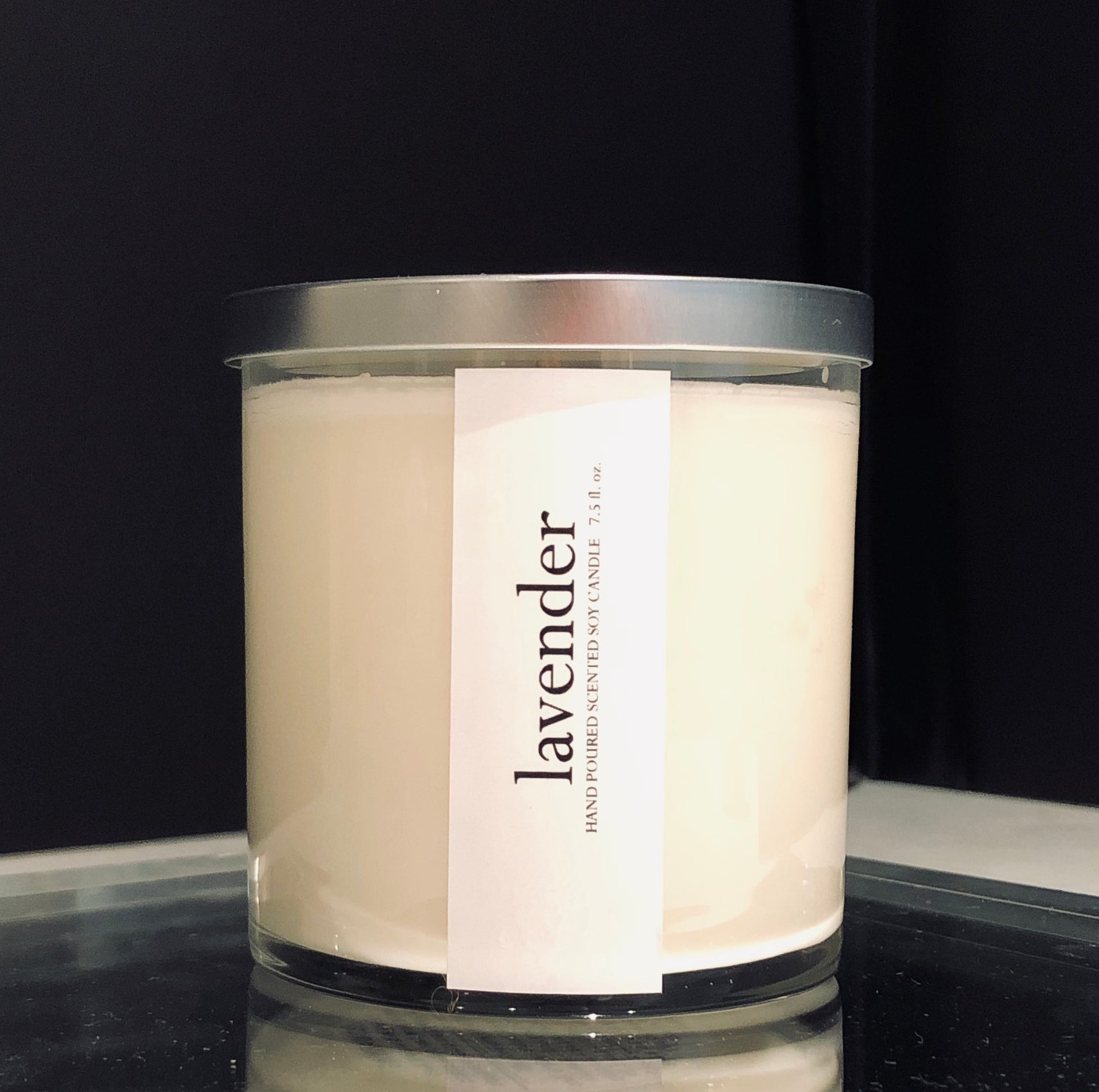 Lavender Scented Luxury Soy Candle