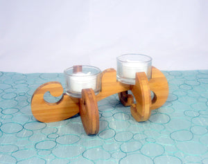 K.O.T. Tea Light Holder in bamboo