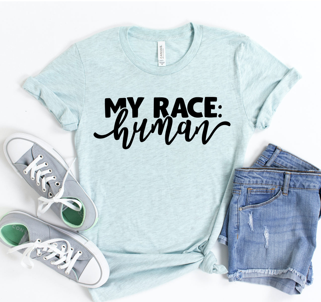 My Race Human T-shirt