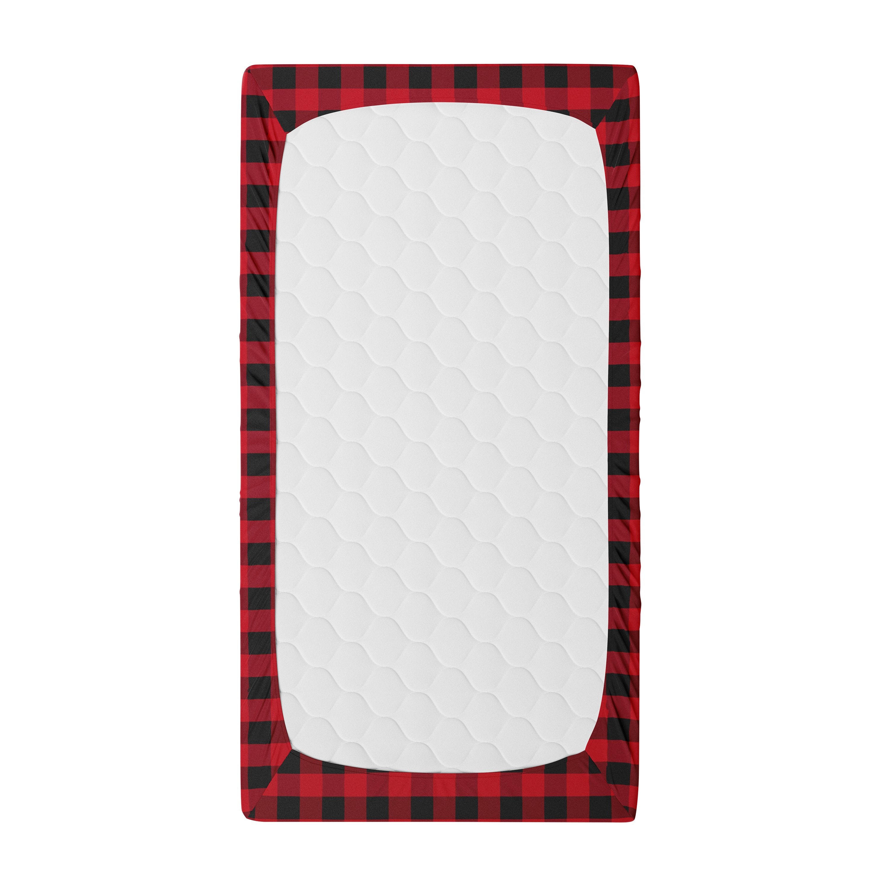 Crib Sheet - Buffalo Plaid