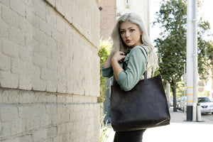 Raw Edge Tote