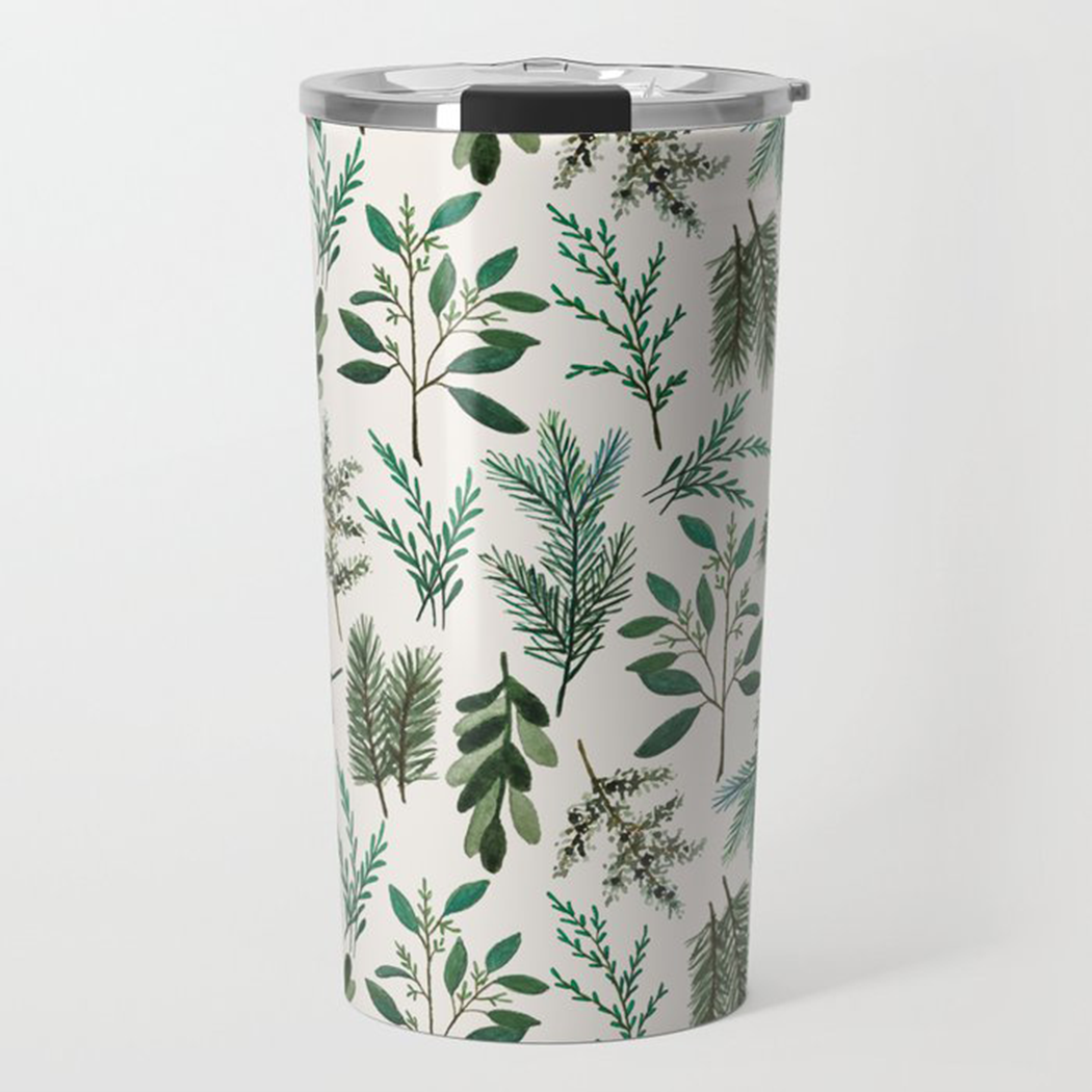 Winter Branch Travel Mug