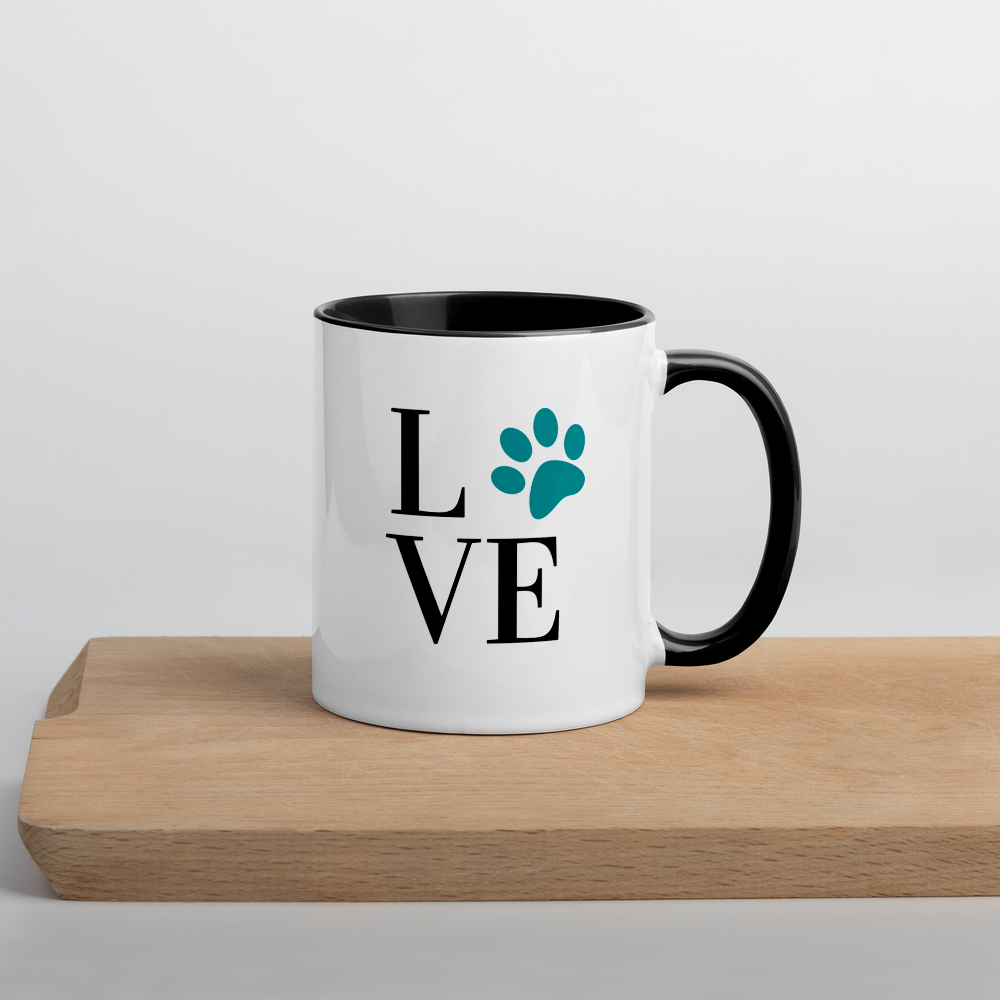 Love Mug with Color Inside