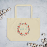 Load image into Gallery viewer, Large Organic Holiday &quot;F-it&quot; Tote Bag
