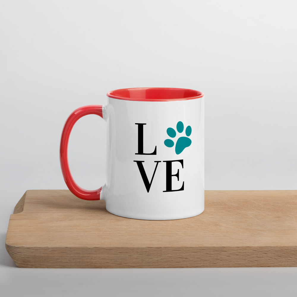 Love Mug with Color Inside