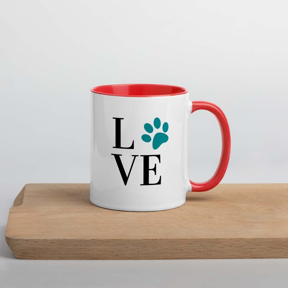 Love Mug with Color Inside