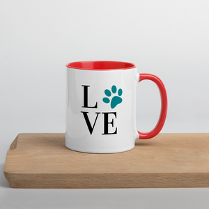 Love Mug with Color Inside