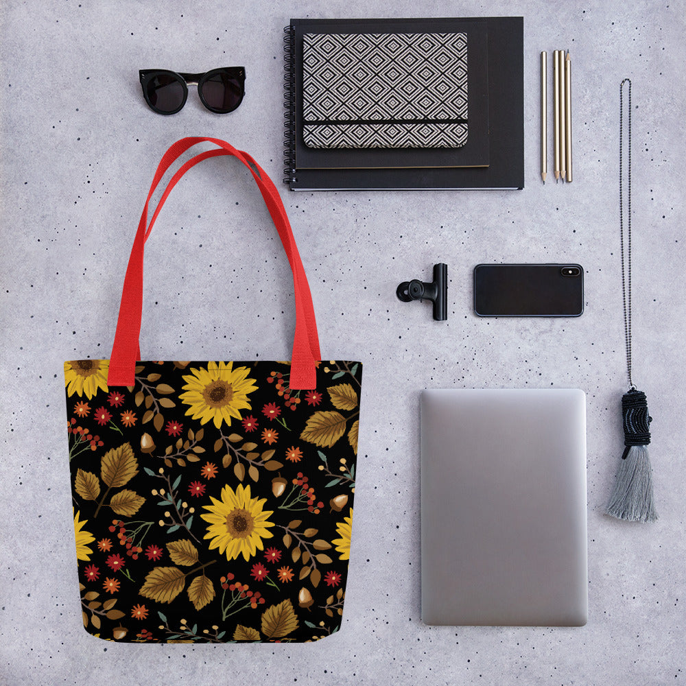 Fall Florals Tote Bag