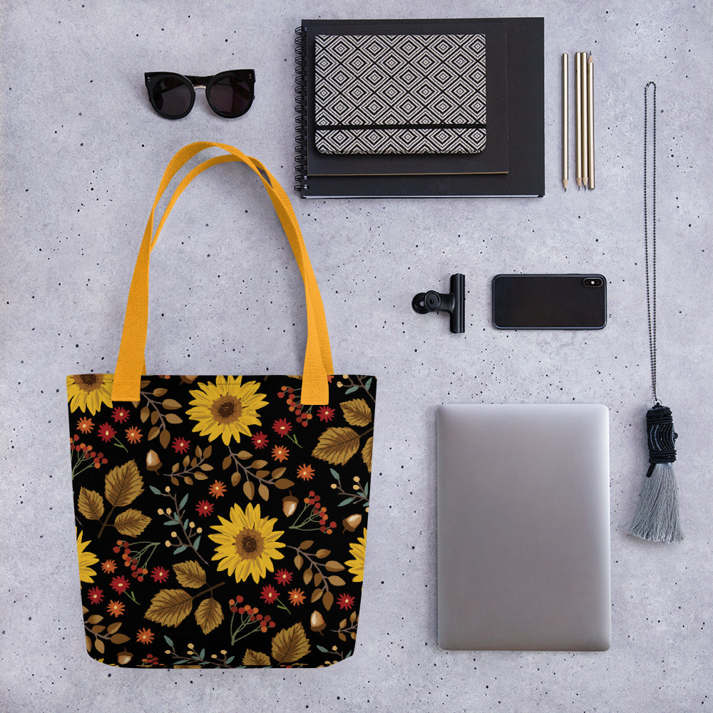 Fall Florals Tote Bag