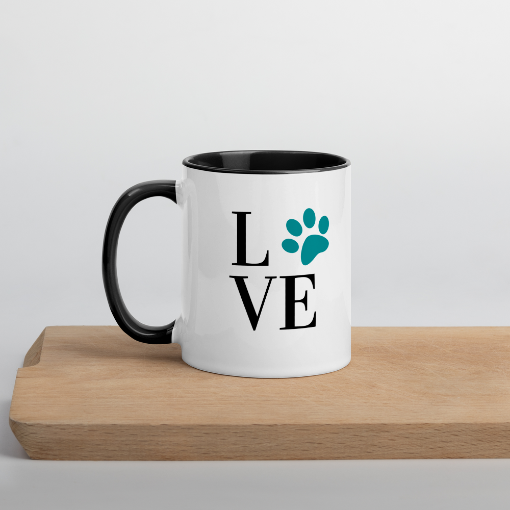 Love Mug with Color Inside