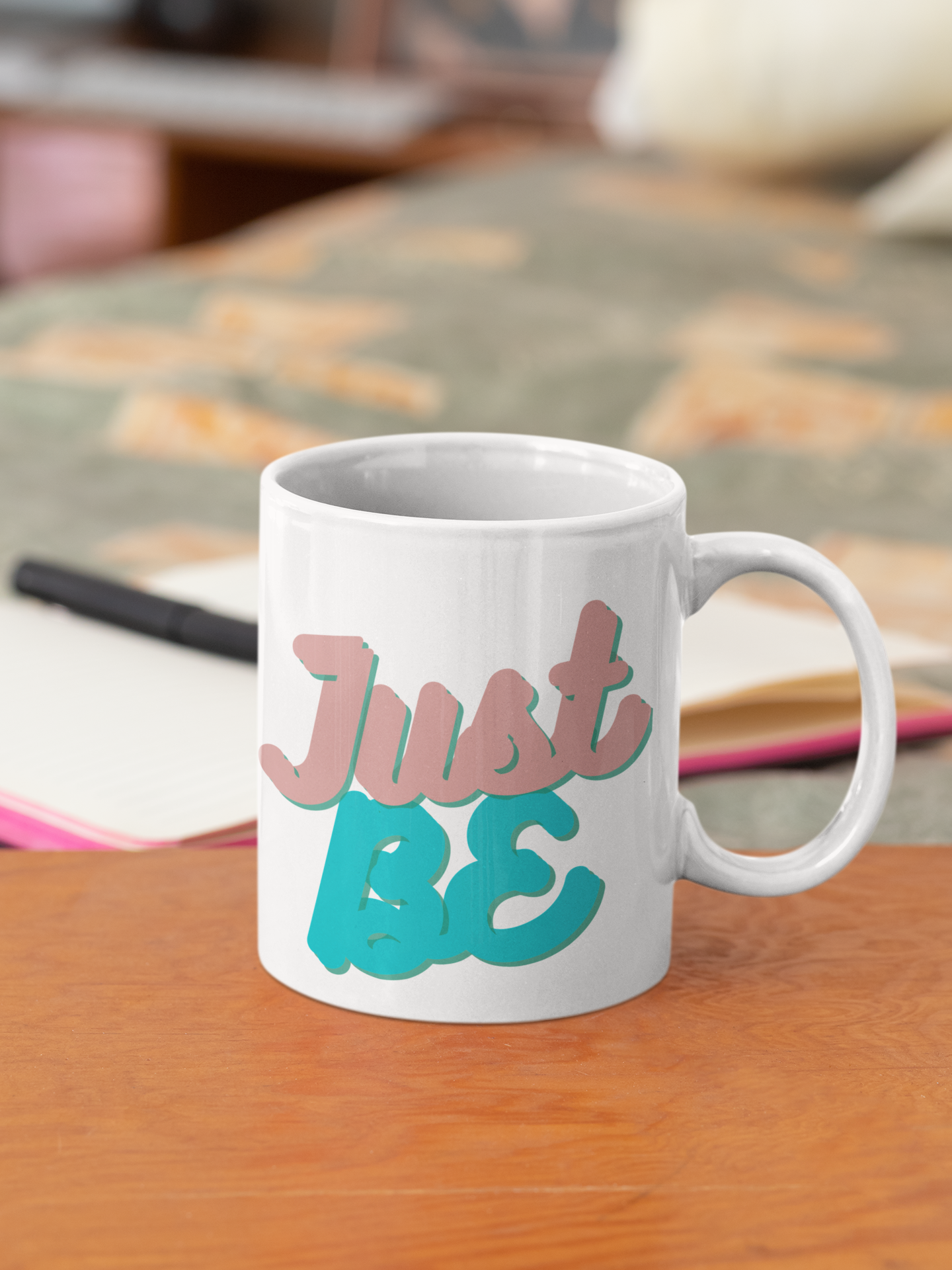 White Just Be 11oz Mug