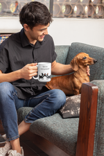 Load image into Gallery viewer, We&#39;re Adopted? Rescue Dog White Coffee Mug
