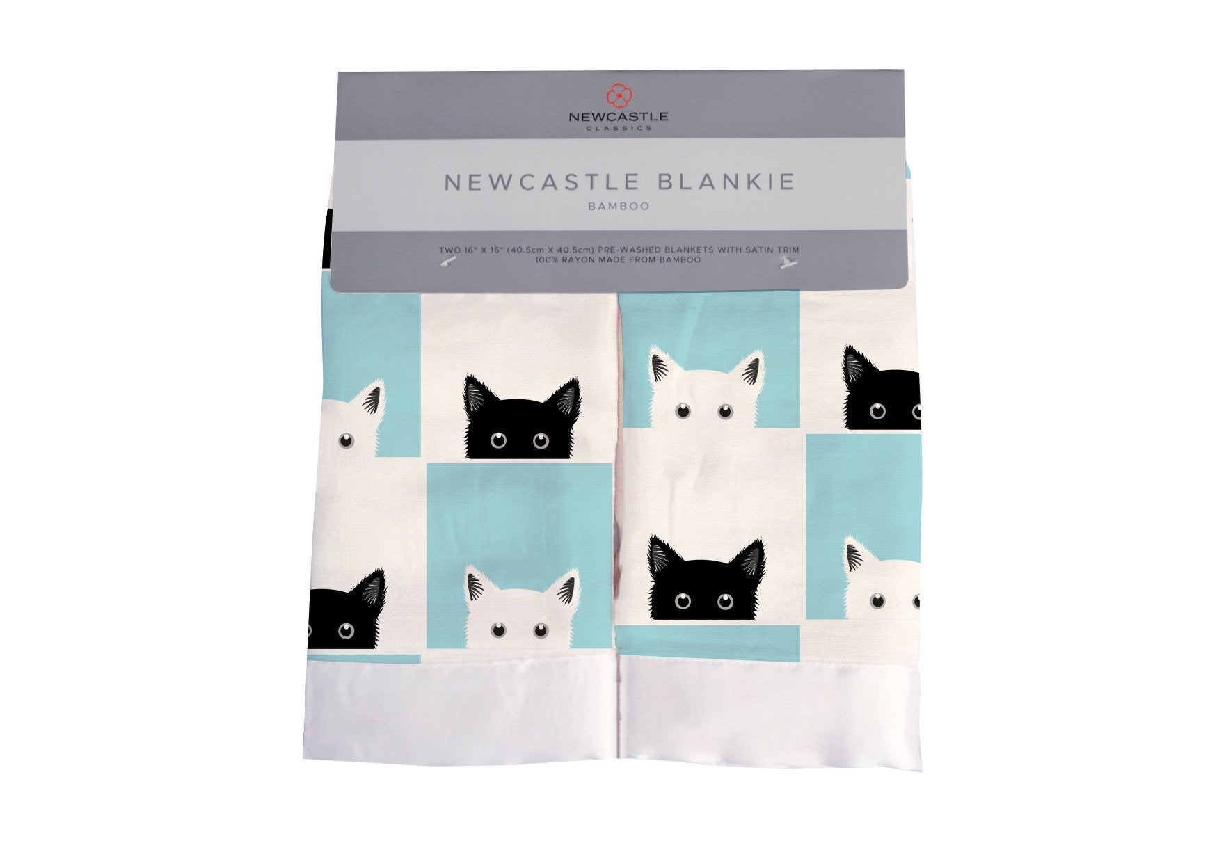 Peek-A-Boo Cats Newcastle Blankie