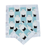 Load image into Gallery viewer, Peek-A-Boo Cats Newcastle Blankie
