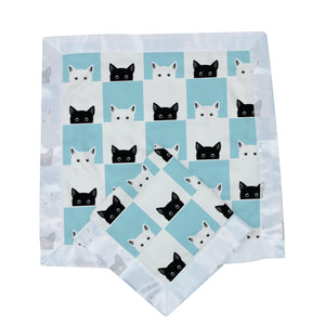 Peek-A-Boo Cats Newcastle Blankie