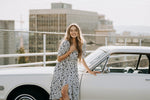 Load image into Gallery viewer, Coco Dress | White Polka Dot

