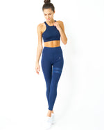 Load image into Gallery viewer, Ashton Leggings - Navy Blue
