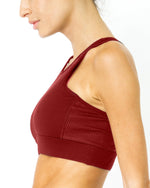 Load image into Gallery viewer, Ashton Set - Sports Bra &amp; Leggings - Maroon
