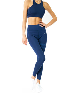 Ashton Set - Sports Bra & Leggings - Navy Blue