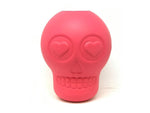 Load image into Gallery viewer, MKB Sugar Skull Durable Rubber Chew Toy &amp; Treat Dispenser - Large - Pink
