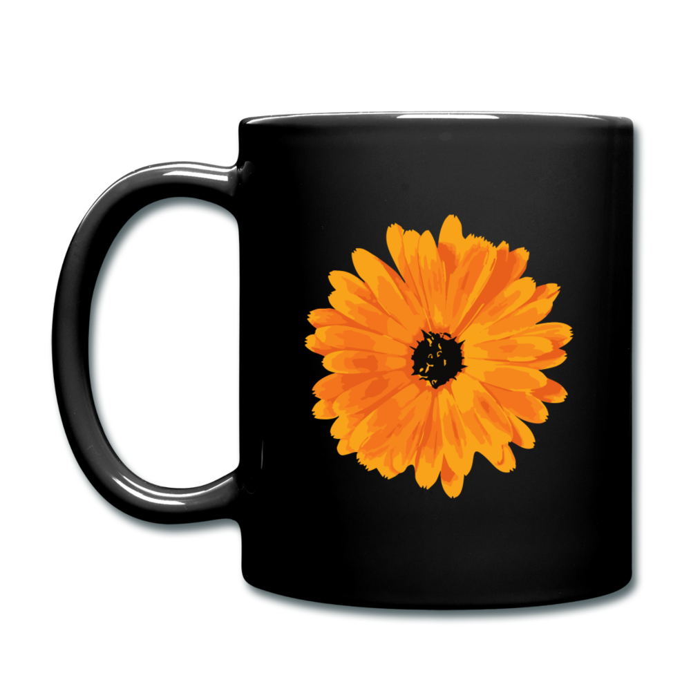 Sunshine Day 11 oz Coffee mug (Black) - black