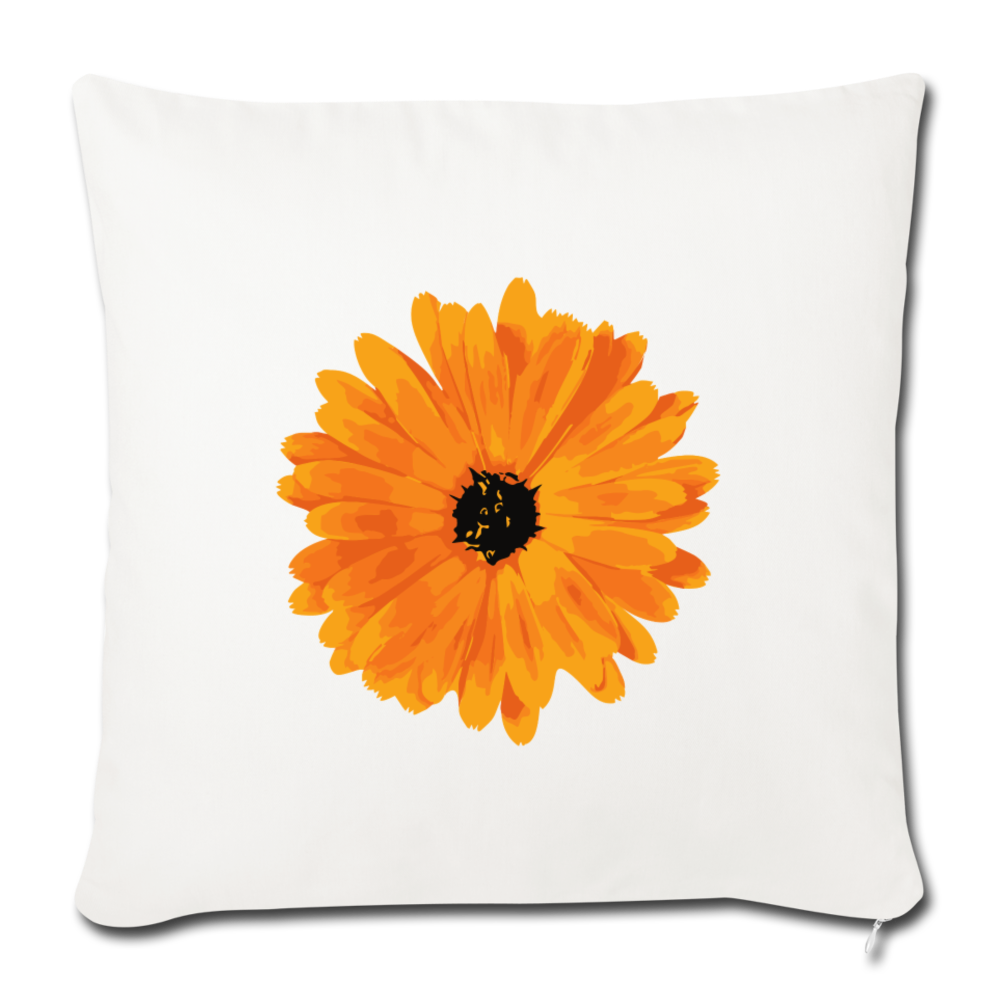 Throw Pillow Cover 18” x 18” - natural white