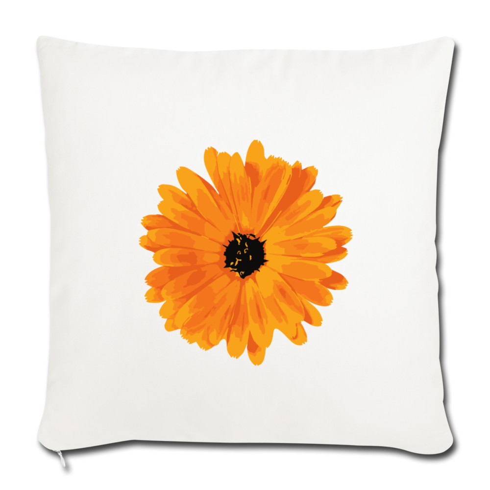 Throw Pillow Cover 18” x 18” - natural white