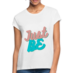 Load image into Gallery viewer, Just Be Women&#39;s Relaxed Fit T-Shirt - white
