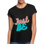 Load image into Gallery viewer, Just Be Women&#39;s Relaxed Fit T-Shirt - black
