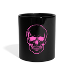 Load image into Gallery viewer, Black Pink Skull Mug - black
