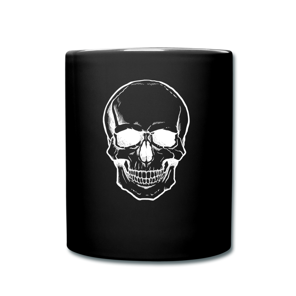 Halloween Skull X-Ray Mug - black