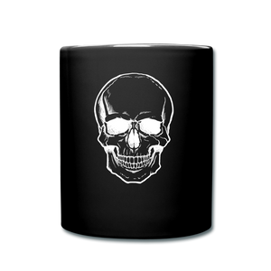 Halloween Skull X-Ray Mug - black