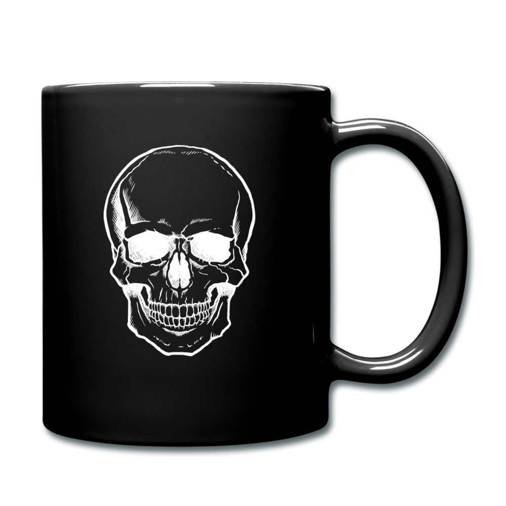 Halloween Skull X-Ray Mug - black