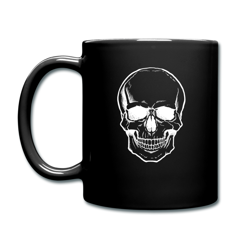 Halloween Skull X-Ray Mug - black