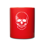 Load image into Gallery viewer, Halloween Skull X-Ray Mug - red
