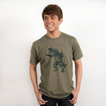 Load image into Gallery viewer, Mixed Reality T-shirt (Olive)
