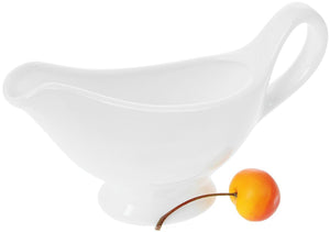 [A] Fine Porcelain Sauce Boat 6 Oz | 170 Ml WL-996013/A