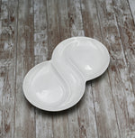 Load image into Gallery viewer, [D **] Fine Porcelain Divided Dish 12.5&quot; | 31.5 Cm WL-992488/A
